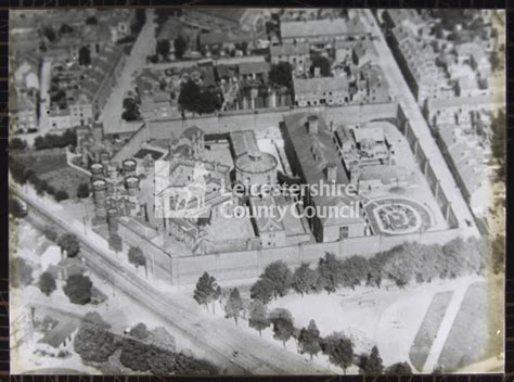 LS479 - Aerial View of Leicester Prison - Image Leicestershire