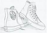 Converse Coloring Pages sketch template