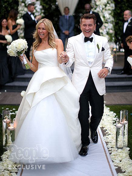 Kym Johnson, Robert Herjavec Wedding Photos