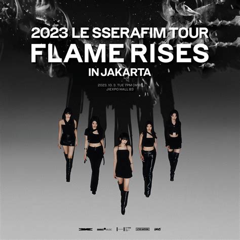 Le Sserafim Tour Flame Rises In Jakarta Harga Tiket Promo Up to 7% 2024