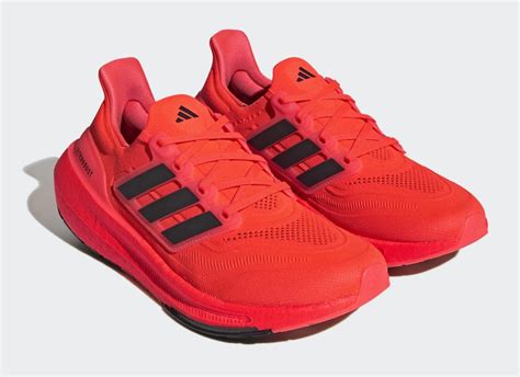 adidas Ultra Boost light Solar Red Release Date · JustFreshKicks