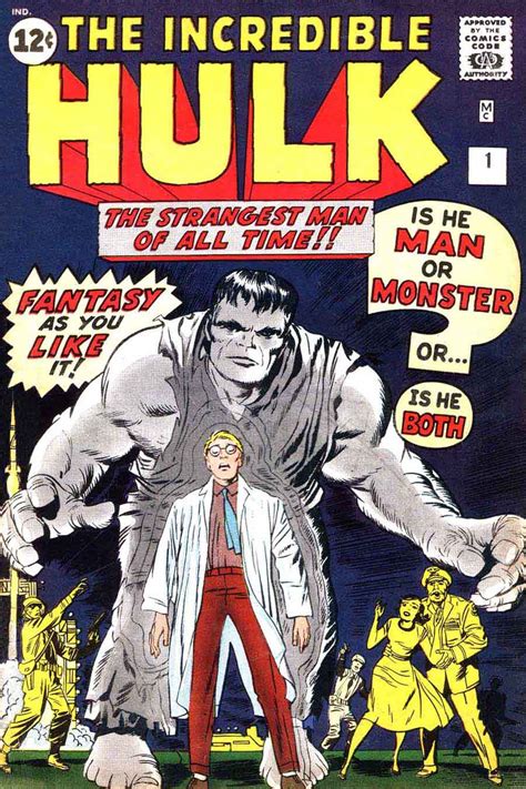 Incredible Hulk #1 - Jack Kirby art & cover - Pencil Ink