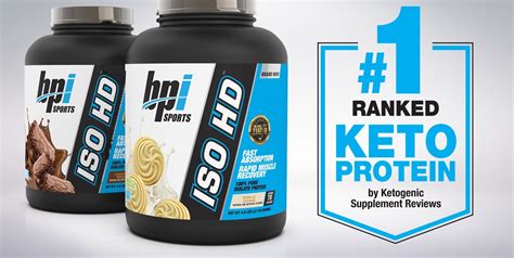 ISO HD™ Ranked Best Keto Protein Powder | BPI Sports