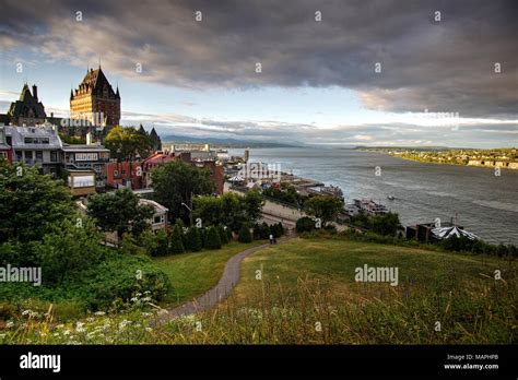 Quebec City Landscape View Stock Photo - Alamy