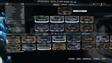 Wukong-Iron-Staff-Build | Warframe School