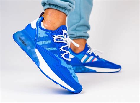 Ninja adidas ZX 2K Boost Hyper Blue FZ1883 Release Date - SBD