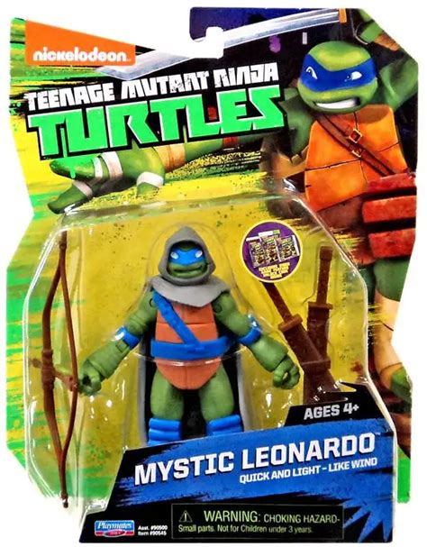 Teenage Mutant Ninja Turtles Nickelodeon Mystic Leonardo 5 Action ...