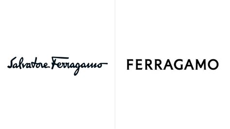 Nuevo logo de Ferragamo, oficialmente, sin el nombre del fundador