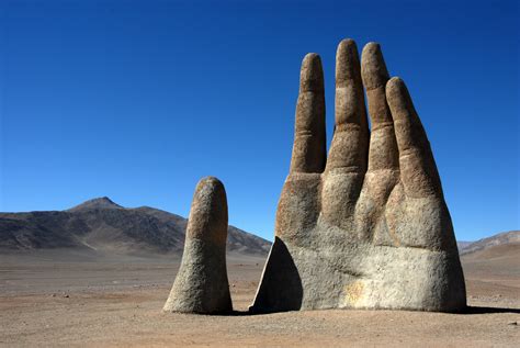 Hand in the Atacama Desert in Chile image - Free stock photo - Public ...