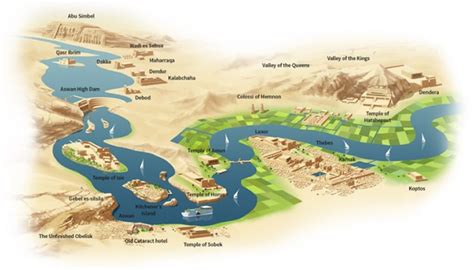 3 Night Nile Cruise Luxor to Aswan Package Itinerary