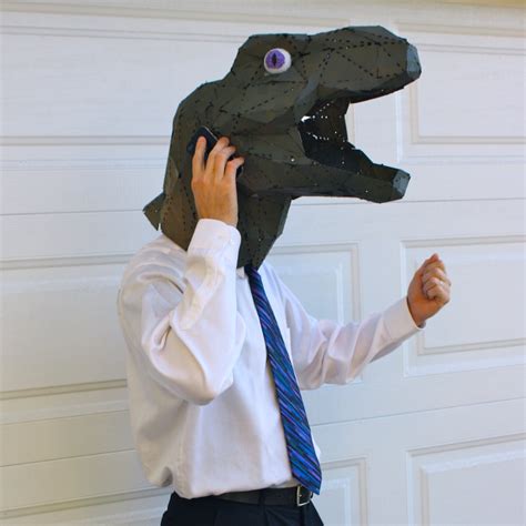 Corporate Tyrannosaurus Rex Halloween Costume : 6 Steps (with Pictures ...