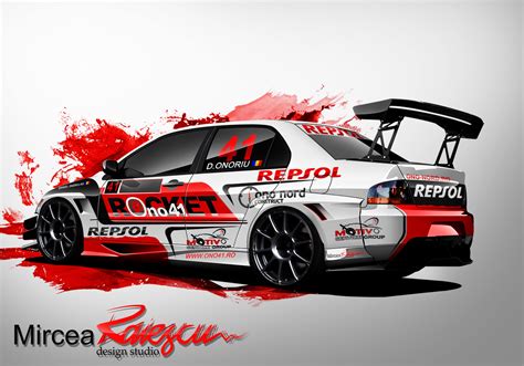 Mircea Raiescu: Daniel Onoriu 2013 rally car design