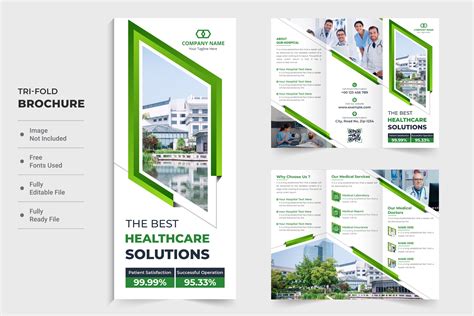 Hospital Promotion Tri Fold Brochure Graphic by iftikharalam · Creative ...