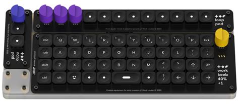 Ortholinear Keyboard Layout