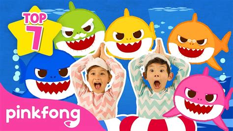 [TOP 7] Best Baby Shark Songs | Compilation for Kids | Pinkfong Baby ...