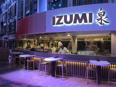 Royal Caribbean has added an Izumi specialty restaurant to Adventure of ...