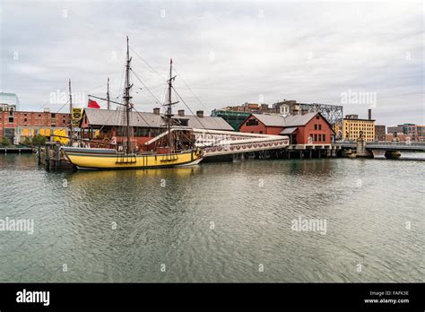 The Boston Tea Party Museum Stock Photo - Alamy