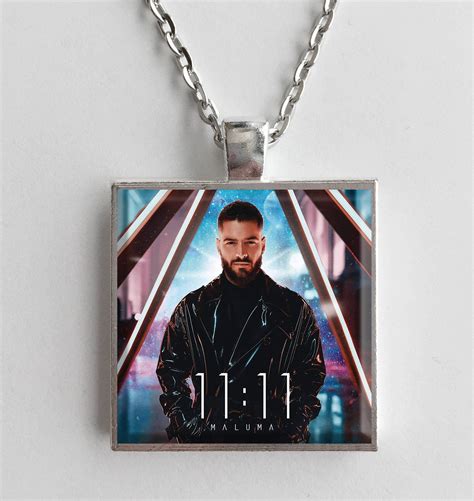 Maluma - 11:11 - Album Cover Art Pendant Necklace Album Cover Art, Book Cover Art, Album Art ...