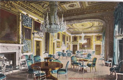 Interior of Devonshire House , PICCADILLY , England , 00-10s | London house, Regency london ...