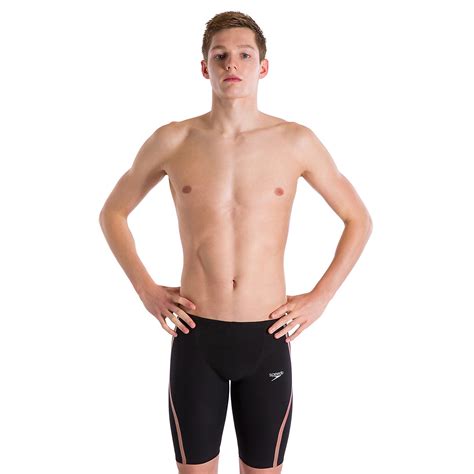 Speedo Fastskin LZR Pure Intent Jammer | Black - Men's Boy's Racing Swimwear | Tech Swimsuit ...