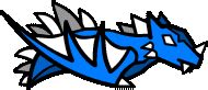 Ship Blue Sticker - Ship Blue Dragon - Discover & Share GIFs