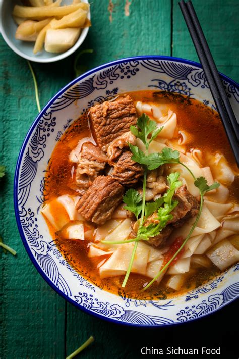 Chinese Beef Noodle Soup - China Sichuan Food