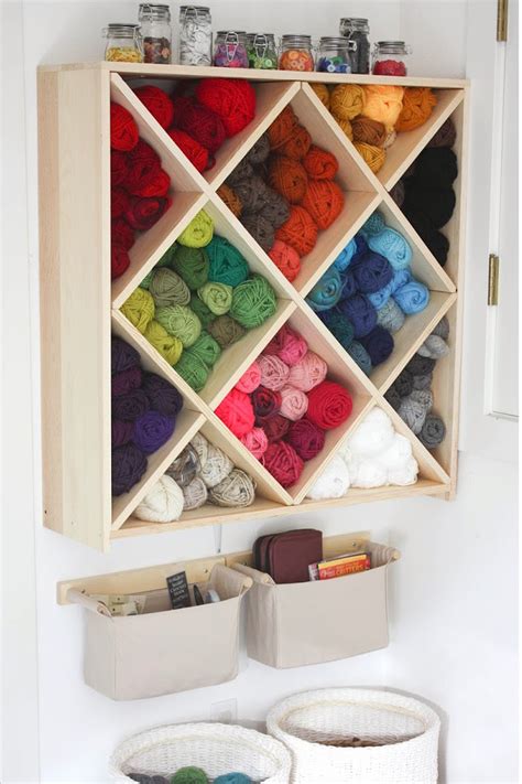 Inspiring Craft Room Storage Ideas - Craft Room Organization Ideas