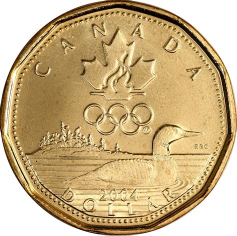 Canadian 1 Dollar Coin Reverse Design Evolution (1987-)