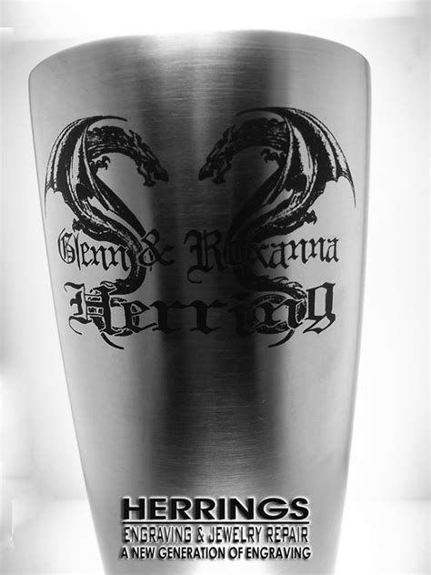 Affordable YETI Cup Engraving San Antonio TX - Herrings Engraving