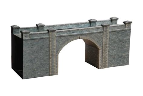 Superquick SQA16 Stone Bridge / Tunnel OO Gauge Card Kit