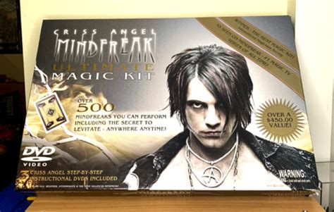 Criss Angel Ultimate MINDFREAK Magic Kit Set 500 Tricks INCOMPLETE | eBay