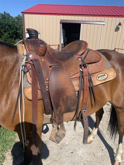 15 1/2 inch Slim Stevenson Ranch Saddle