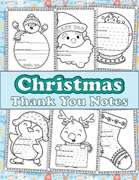 Christmas Thank You Notes