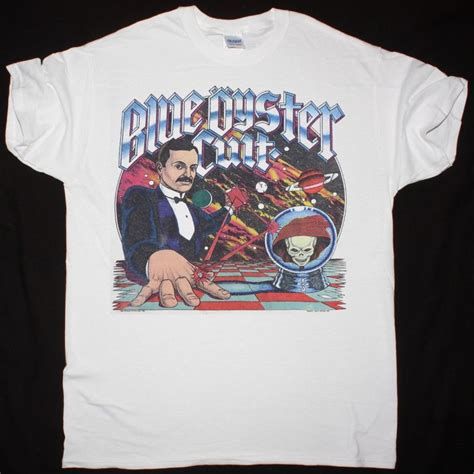 BLUE ÖYSTER CULT TOUR 1981 NEW WHITE T SHIRT - Best Rock T-shirts