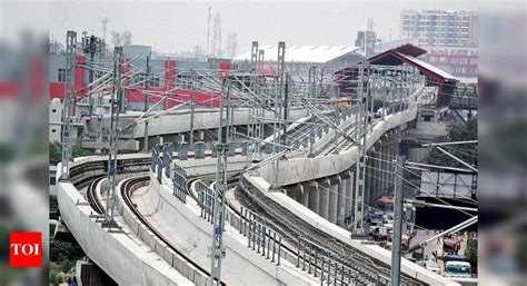 Near-complete Ghaziabad metro may miss November deadline | Ghaziabad News - Times of India