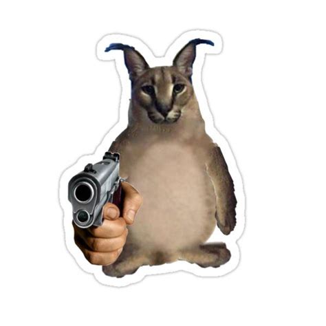 "big floppa x chungus" Sticker for Sale by -vaporwave | Stickers ...