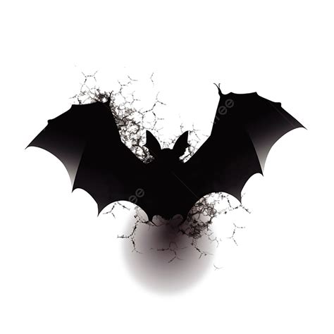 Scary Bat Silhouette Black, Terror, Bat, Silhouette PNG Transparent Image and Clipart for Free ...