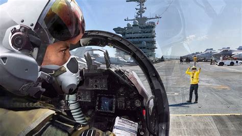 A Day in the Life of US Navy Pilots on a $13 Billion Aircraft Carrier ...