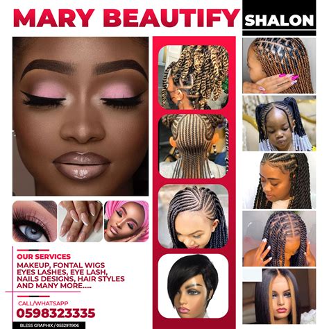 Advertisement for Mary Beauty Salon