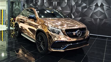 Mercedes GLE - Bronze Chrome wrap | WrapStyle