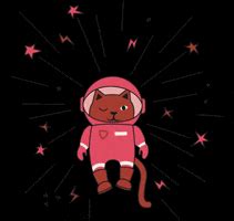 Cat Astronaut GIFs - Find & Share on GIPHY