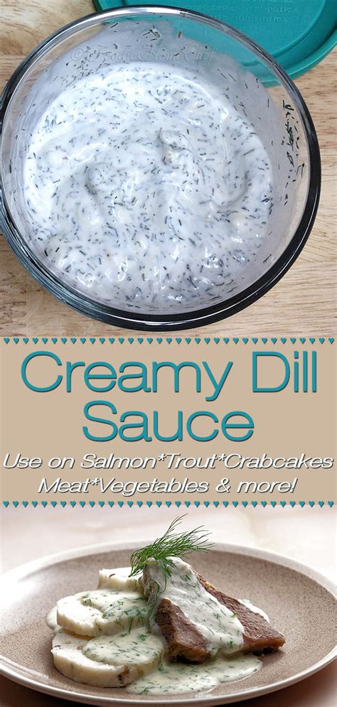 Creamy Dill Sauce - Foodie Home Chef