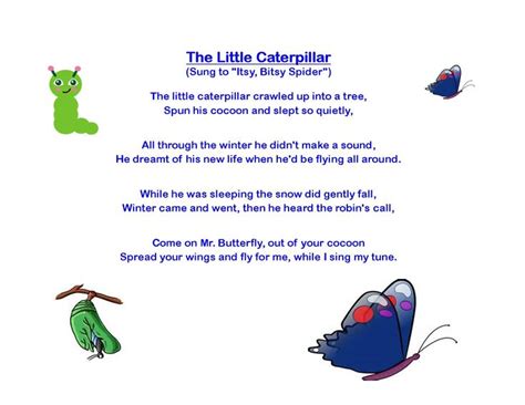 Found on Bing from www.weebeereads.com | Butterfly songs, Caterpillar ...