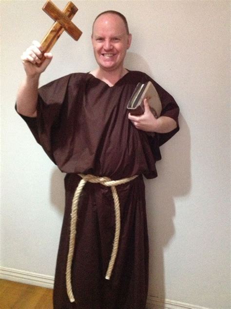 final costumes - Friar Tuck | Robin hood disney, School costume, Fashion