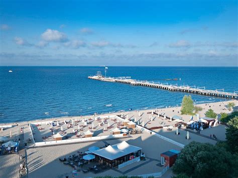 Baltic Sea, the beach and the pier in Sopot Travel Around The World ...