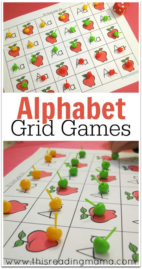 Alphabet Grid Games