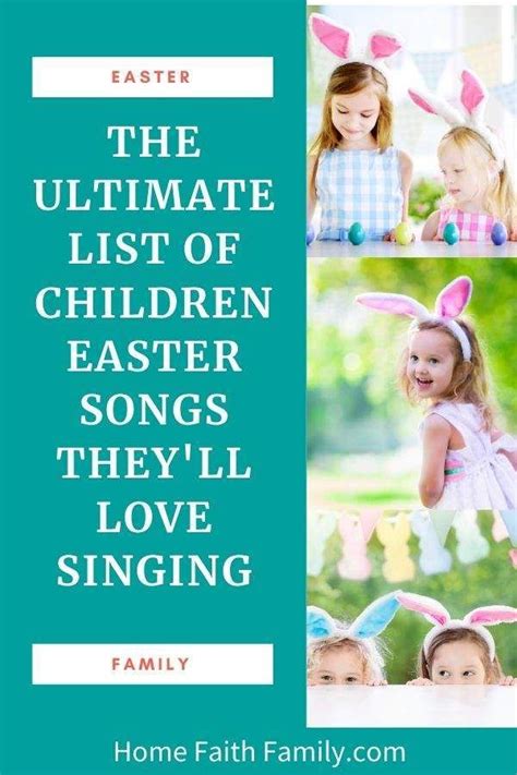 Easter songs for preschoolers – Artofit