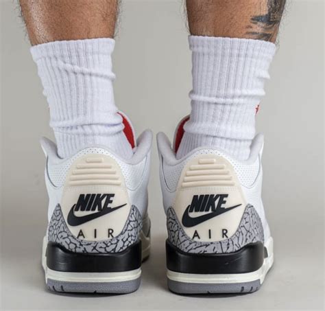 Official Photos of the Air Jordan 3 “White Cement Reimagined” – The Elite