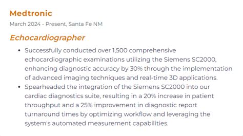 Top 12 Echocardiographer Skills to Put on Your Resume