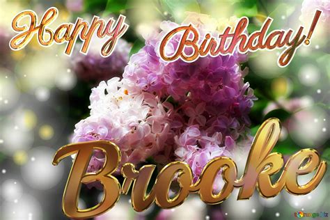 Brooke Happy Birthday! Free Image - 2774